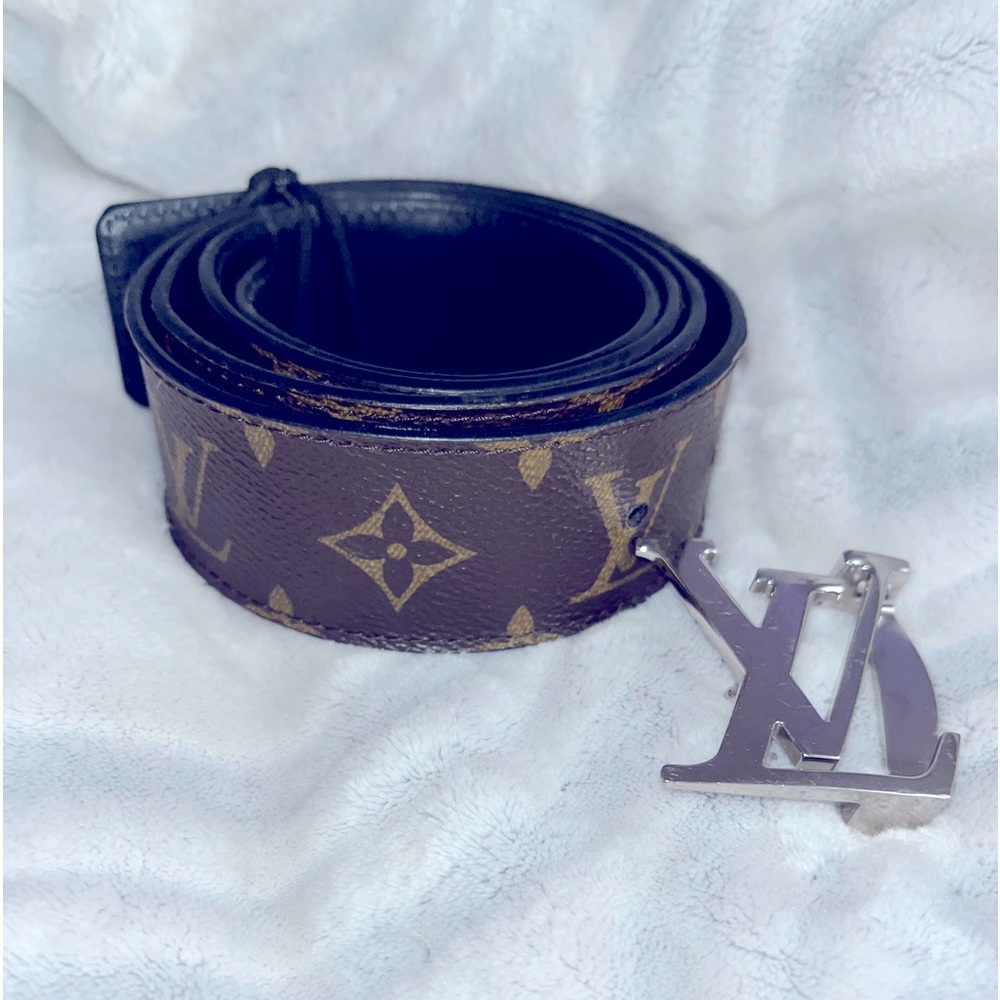 Louis Vuitton brown leather belt